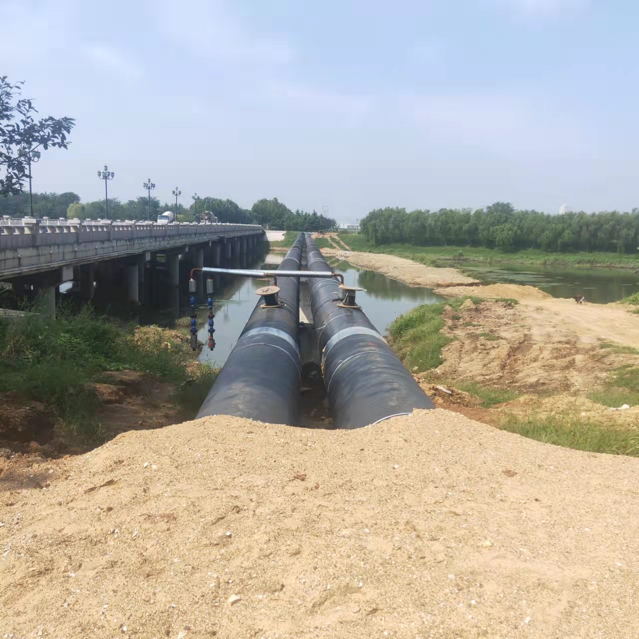 盐城管道长距离石油输油管道清洗